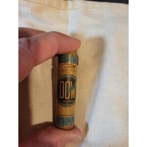 Vintage Advertising Tube For Dow Universal With Blue Chec-King Crayons